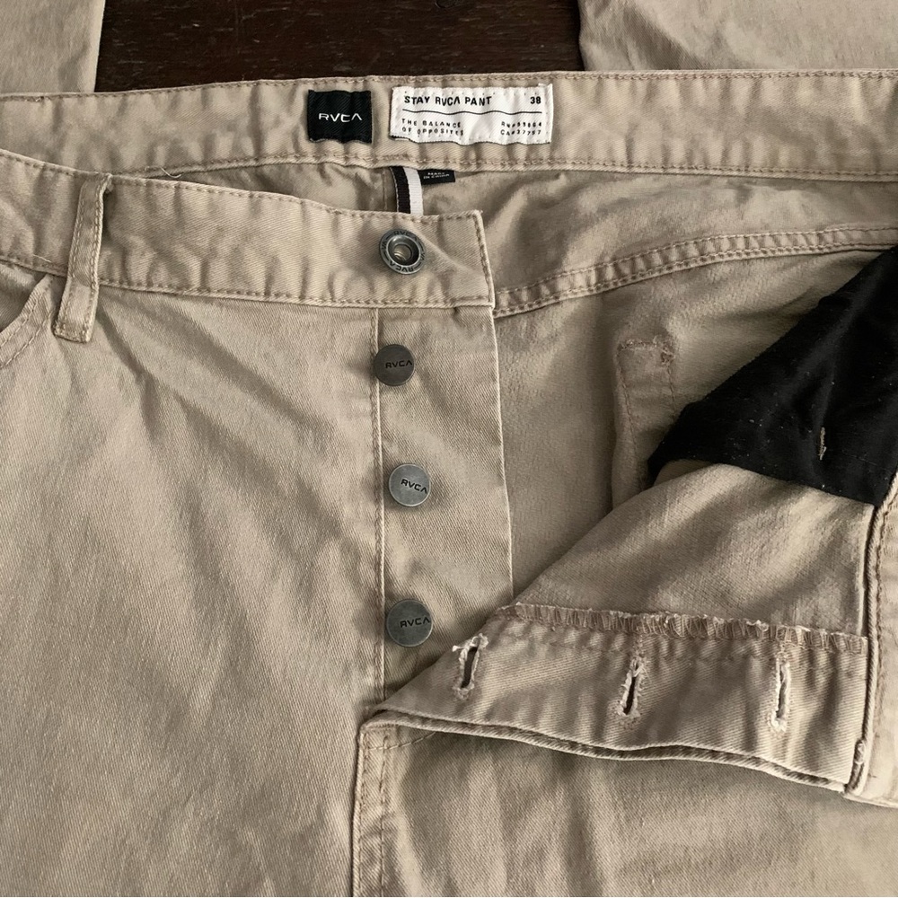 Men’s RVCA Stay RVCA Pants 38 - Picture 2 of 11